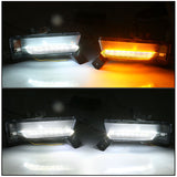 16-20 Chevy Camaro SS DRL Fog Lights Clear w/ Amber Turning Signal