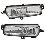 15-17 Focus OE Style Pair Front Fog Light Lamps Bezels - Sport SE Version