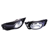 09-11 Honda Civic 4Dr Sedan Clear Lens Fog Lights Lamps Kit OE Style Pair