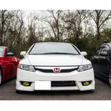 09-11 Honda Civic 4Dr Sedan Yellow Lens Fog Lights Lamps Kit OE Style Pair