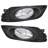 12 Honda Civic Sedan 4Door OE Style Clear Driving Fog Lights Bumper Lamp