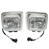 96-98 Honda Civic EK Clear Lens Fog Lights Lamps Kit