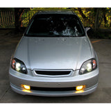 96-98 Honda Civic EK Clear Lens Fog Lights Lamps Kit