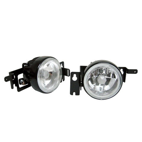 99-00 Honda Civic EK JDM Driving Fog Lights Lamps Kit Clear Lens Pair