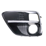15-16 Subaru Impreza WRX Sti White DRL & Amber Switchback Fog Light Covers Black