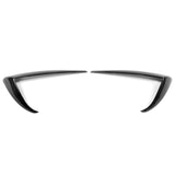 20-23 Tesla Model Y Fog Light Lamp Trim Eyebrows Cover - ABS Gloss Black