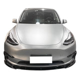 20-23 Tesla Model Y Fog Light Lamp Trim Eyebrows Cover - ABS Gloss Black