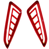 17-18 Toyota CHR LED Rear Bumper Side Reflectors Lights Tail Lights