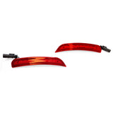 15-21 Dodge Charger Rear Side Marker Lights Corner Lamps Red LED 2PC