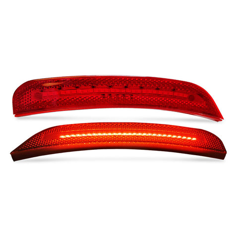 15-21 Dodge Charger Rear Side Marker Lights Corner Lamps Red LED 2PC