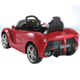 Rastar Ferrari LaFerrari Ride On Car With Remote Control For Kids | 12V Power Battery Official Licensed Kid Car To Drive With 2.4G Radio Parental Control Red