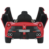 Rastar Ferrari LaFerrari Ride On Car With Remote Control For Kids | 12V Power Battery Official Licensed Kid Car To Drive With 2.4G Radio Parental Control Red