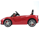 Rastar Ferrari LaFerrari Ride On Car With Remote Control For Kids | 12V Power Battery Official Licensed Kid Car To Drive With 2.4G Radio Parental Control Red