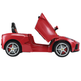 Rastar Ferrari LaFerrari Ride On Car With Remote Control For Kids | 12V Power Battery Official Licensed Kid Car To Drive With 2.4G Radio Parental Control Red