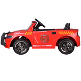Police Pursuit 12V Electric Ride On Car for Kids with 2.4G Remote Control, Siren Flashing Light, Intercom, Bumper Guard, Openable Doors