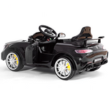 Mercedes Benz AMG GTR Electric Ride On Car With Remote Control For Kids | 12V Power Battery Official Licensed Kid Car To Drive With 2.4G Radio Parental Control Opening Doors