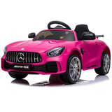 Mercedes Benz AMG GTR Electric Ride On Car With Remote Control For Kids | 12V Power Battery Official Licensed Kid Car To Drive With 2.4G Radio Parental Control Opening Doors