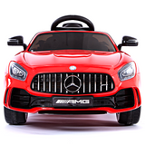 Mercedes Benz AMG GTR Electric Ride On Car With Remote Control For Kids | 12V Power Battery Official Licensed Kid Car To Drive With 2.4G Radio Parental Control Opening Doors