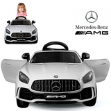 Mercedes Benz AMG GTR Electric Ride On Car With Remote Control For Kids | 12V Power Battery Official Licensed Kid Car To Drive With 2.4G Radio Parental Control Opening Doors