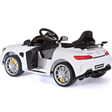 Mercedes Benz AMG GTR Electric Ride On Car With Remote Control For Kids | 12V Power Battery Official Licensed Kid Car To Drive With 2.4G Radio Parental Control Opening Doors