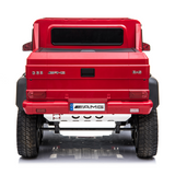 Licensed Mercedes Benz AMG G63 6x6 Kids Ride On Car with 2.4G Remote Control, 12V 4 Motors, Stroller Function, Openable Doors, Spring Suspension, USB MP3 Player & Bluetooth Function
