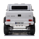 Licensed Mercedes Benz AMG G63 6x6 Kids Ride On Car with 2.4G Remote Control, 12V 4 Motors, Stroller Function, Openable Doors, Spring Suspension, USB MP3 Player & Bluetooth Function
