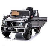 Licensed Mercedes Benz AMG G63 Ride On Car with Remote Control for Kids, Suspension System, Openable Doors, LED Lights, 2 Motors, MP3 Player, New Version