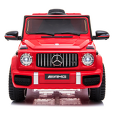 Licensed Mercedes Benz AMG G63 Ride On Car with Remote Control for Kids, Suspension System, Openable Doors, LED Lights, 2 Motors, MP3 Player, New Version