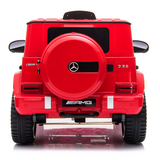 Licensed Mercedes Benz AMG G63 Ride On Car with Remote Control for Kids, Suspension System, Openable Doors, LED Lights, 2 Motors, MP3 Player, New Version