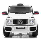 Licensed Mercedes Benz AMG G63 Ride On Car with Remote Control for Kids, Suspension System, Openable Doors, LED Lights, 2 Motors, MP3 Player, New Version