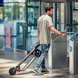 Segway Ninebot ES2 KickScooter with High-Performance 700W Foldable and Portable Self-Balancing Electric Scooter with LED Lightings & Mobile App Connectivity, 15.5 MPH Top Speed