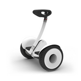 Ninebot S by Segway Smart Self Balancing Transporter 13.7 Mile Range, 10 MPH of Top Speed, 10.5-Inch Pneumatic Air Filled Tires, Mobile App Control, Customizable LED Lights (White)