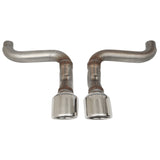 16-18 Honda Civic Sedan 2x Muffler Delete Pipes For 1.5T