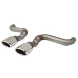 16-18 Honda Civic Sedan 2x Muffler Delete Pipes For 1.5T