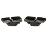 15-18 Benz GLE GLS SL C-Class AMG Style Exhaust Tips Black Chrome