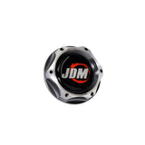 Honda Acura Power Gunmetal Chrome 2 Tone JDM Billet Engine Oil Cap