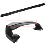 15-18 Subaru WRX STI Sedan Trunk Spoiler Wing Flap Add On Style II - ABS