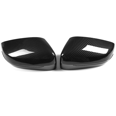 19-20 BMW G20 Side Mirror Cover Replacement 2PC - CFL Carbon Fiber Print