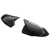 21-22 Hyundai Elantra 4D Rear View Side Mirror Cover - Carbon Fiber Print ABS