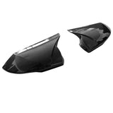 21-22 Hyundai Elantra 4D Rear View Side Mirror Cover - Carbon Fiber Print ABS