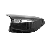 14-22 Infiniti Q50 Q60 Rear View Side Mirror Cover Cap - Carbon Fiber Print