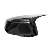14-22 Infiniti Q50 Q60 Q70 QX30 Rear View Side Mirror Cover Cap - Gloss Black