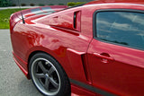 05-09 Ford Mustang Black ELN Rear Fender Scoop