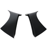 15-17 Ford Mustang GT350 Style Front Side Fender Door Scoops - ABS
