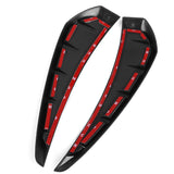16-18 Honda Civic Type R Style Front Fender Side Vent Duct - Gloss Black