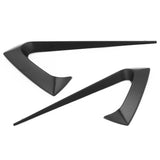 17-23 Tesla Model 3 Side Fender Camera Vent Cover Decor Trim - Matte Black