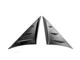 19-23 Toyota GR Supra 5th J29 Coupe Side Vent Window Louver - ABS Matte Black