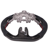 15-17 Ford Mustang  CF with Real Leather Steering Wheel Black