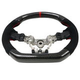 15-19 Subaru WRX Steering Wheel Carbon+Alcantara+Red Stitching+Red Line