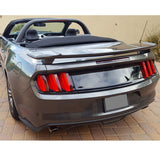15-18 Mustang Rear Trunk Boot Cover Panel - Glossy Black ABS